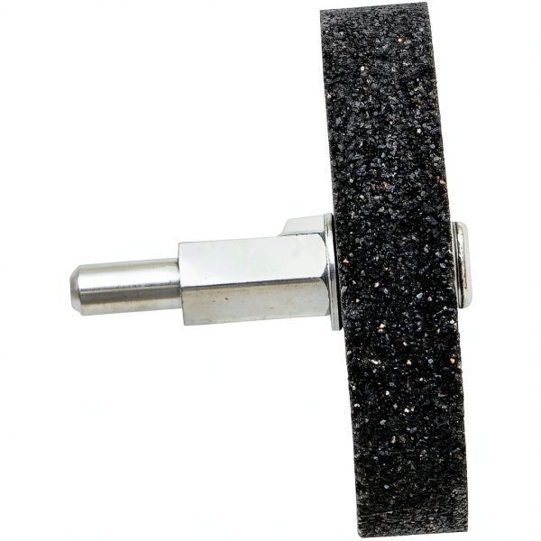 Forney 60055 Mounted Grinding Stone 2-1/2" x 1/2" with 1/4" Shank-1